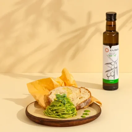 روغن زیتون فرابکر با طعم ریحان(250ml)